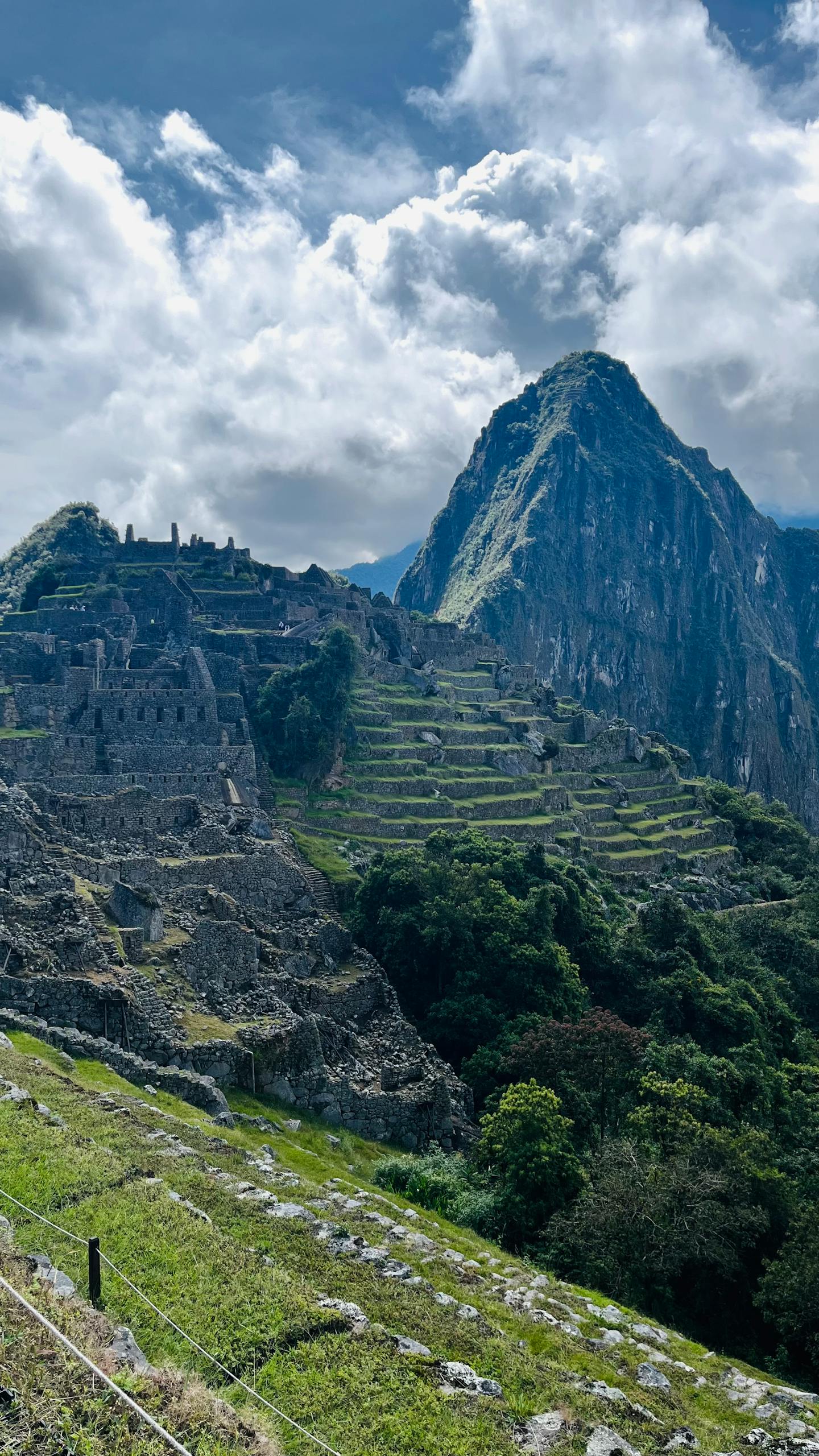 Explore the breathtaking ancient city of Machu Picchu nestled in the Andes mountains.